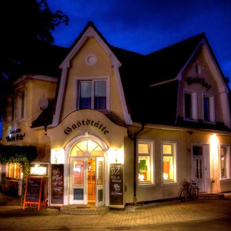 Restaurant Und Pension Zur Nassen Ecke Wittenbeck Εξωτερικό φωτογραφία